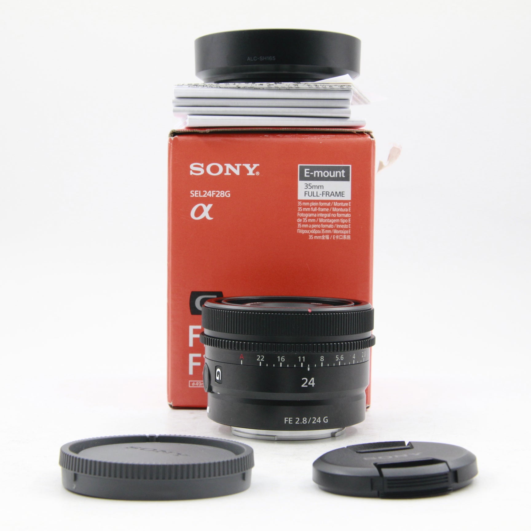Open Box Sony FE 24mm f/2.8 G Lens - Compact Full Frame Prime Lens for Sony E-Mount Cameras | Perfect for Travel, Street & Landscape Photography