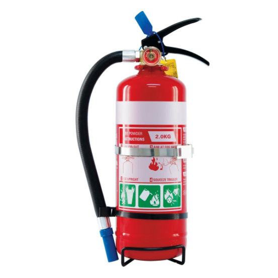 DRY POWDER ABE Fire Extinguisher - 5LB ABC Fire Extinguisher for Home, Kitchen, Office, and Car - Rechargeable Multi-Purpose Fire Safety Equipment