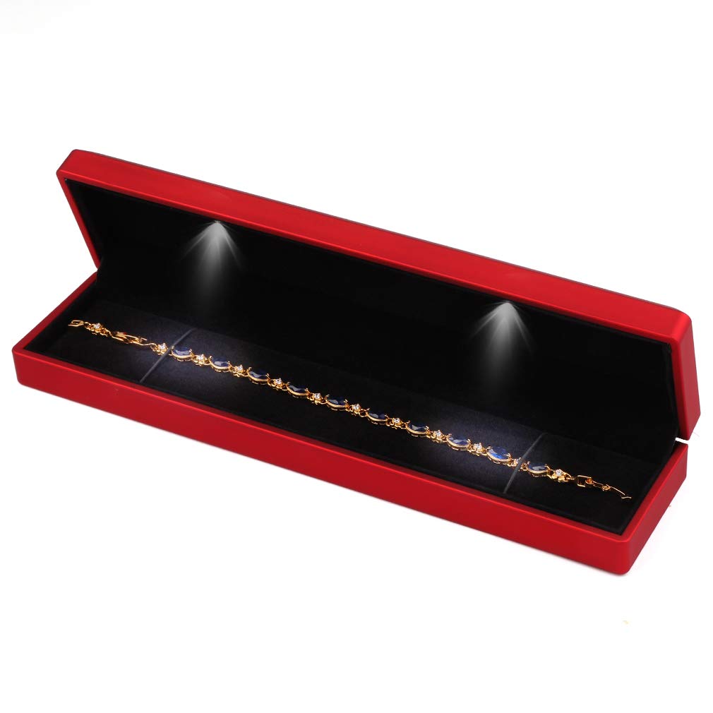 iSuperb LED Jewelry Gift Box - Wedding, Anniversary, Christmas Gift