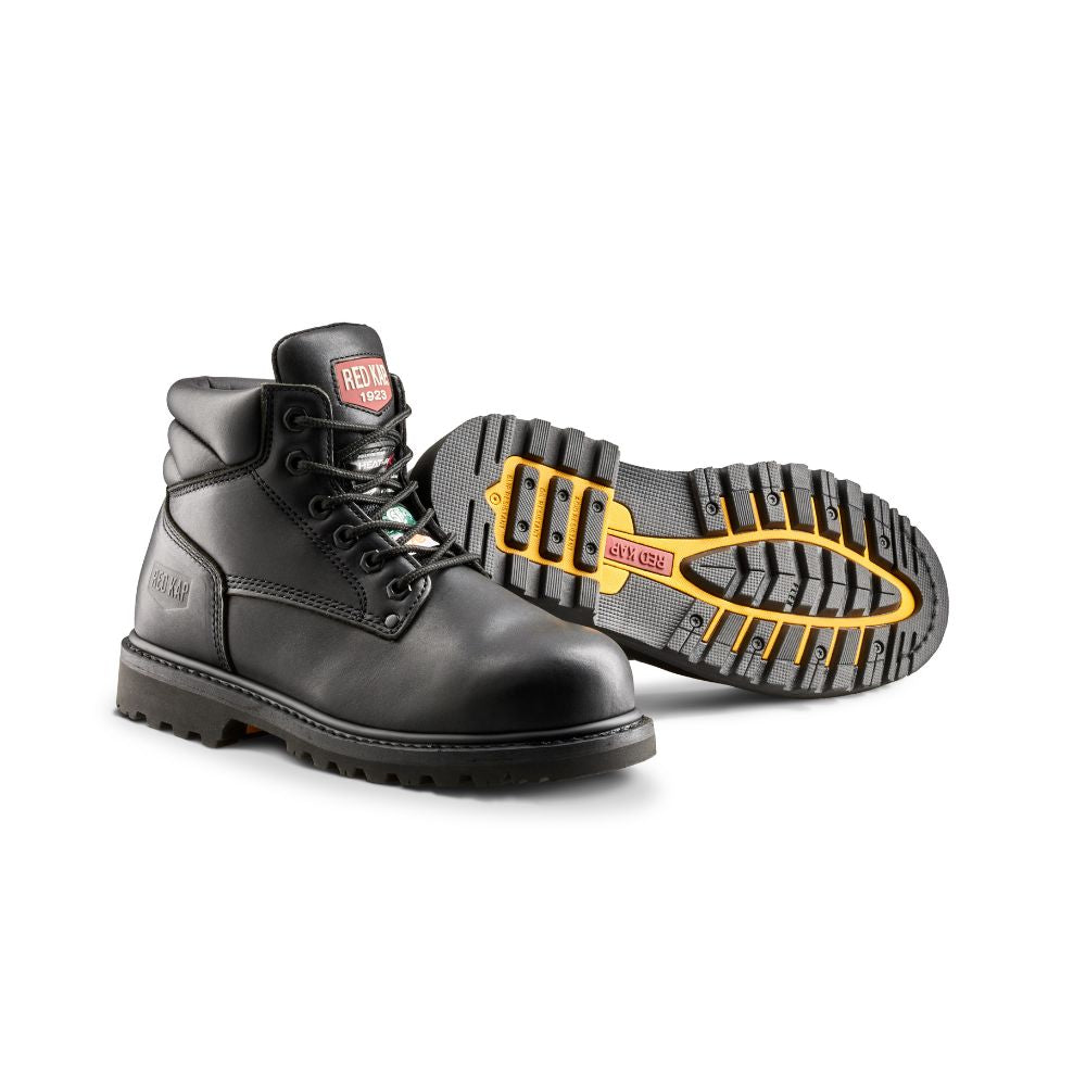Red Kap Unisex Steel Toe Insulated Work Boots - CSA Approved Safety Shoes for Men & Women (Model CF23101AIBK, Black) - Ideal for Construction, Warehouse & Outdoor Work