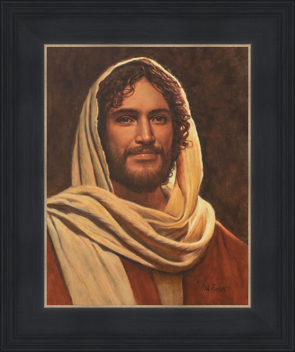 Emmanuel By Del Parson - Premium Religious Wall Art for Home & Church Decor - Perfect for Living Rooms, Bedrooms & Worship Spaces