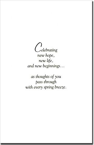 Pair of Tulips: Thoughts of You - Easter Greeting Card for Spring Celebrations, Mother's Day, and Birthday Wishes