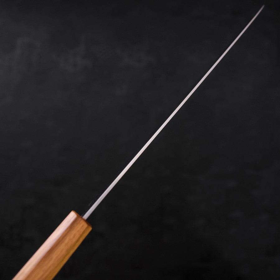 Premium Sujihiki Japanese Chef Knife 240mm - AUS 10 High Carbon Steel with Polished Oak Handle - Perfect for Slicing Sashimi, Meat & Sushi Preparation