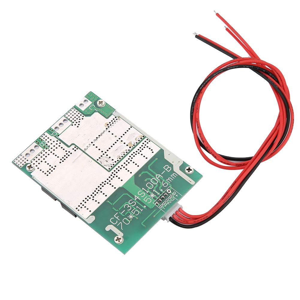 LiFePO4 Battery Protection Board - Overcharge & Over-Discharge Protection, Lightweight BMS for Drill Motors with Battery Balancer | Perfect for Power Tools & DIY Projects