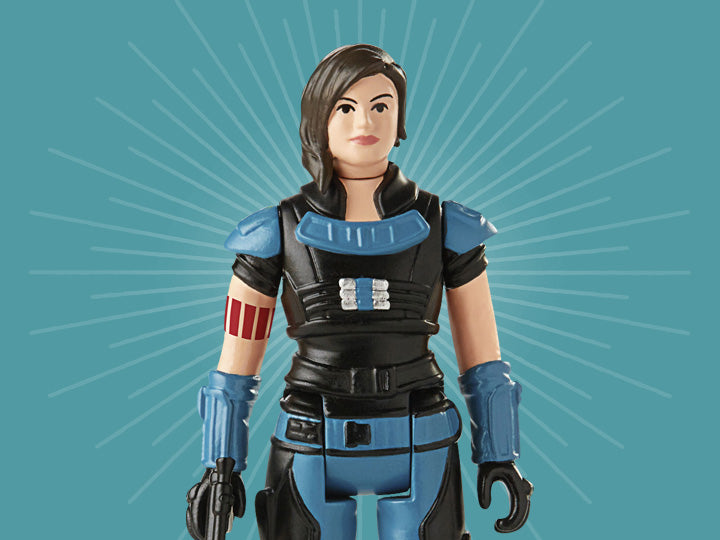 Star Wars Retro Collection Cara Dune Action Figure - Vintage Style Collectible Toy for Fans & Display - Perfect for Home Decor, Gift Giving & Star Wars Memorabilia Collection