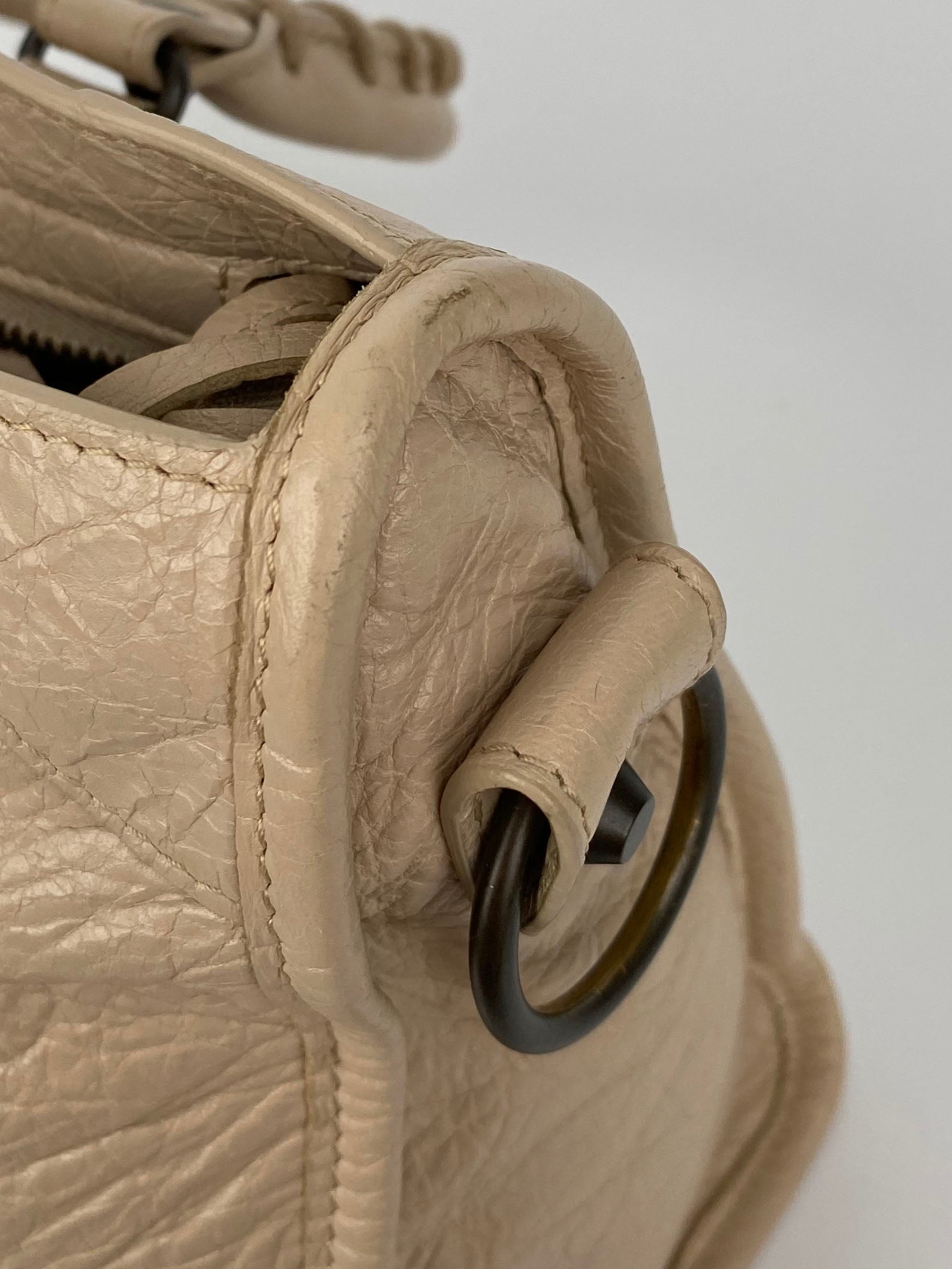 Balenciaga Small Nude City Bag - Luxury Crossbody Handbag for Women | Perfect for Everyday Use, Parties & Travel