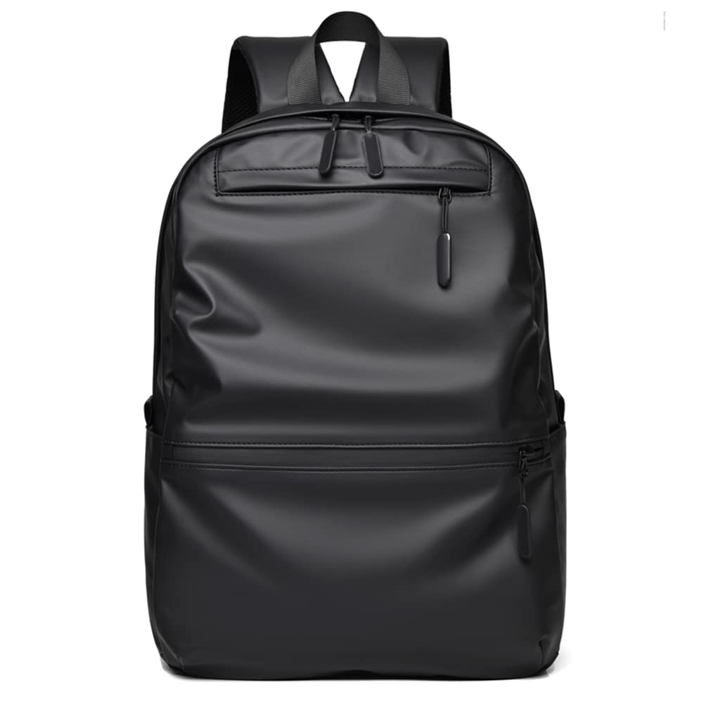 FETION Ultralight Waterproof Backpack for Men - Large Capacity Business & Travel Laptop Backpack - Durable Polyester Casual Rucksack for Work, School & Outdoor (Black) - Perfect for Commuting, College & Weekend Adventures