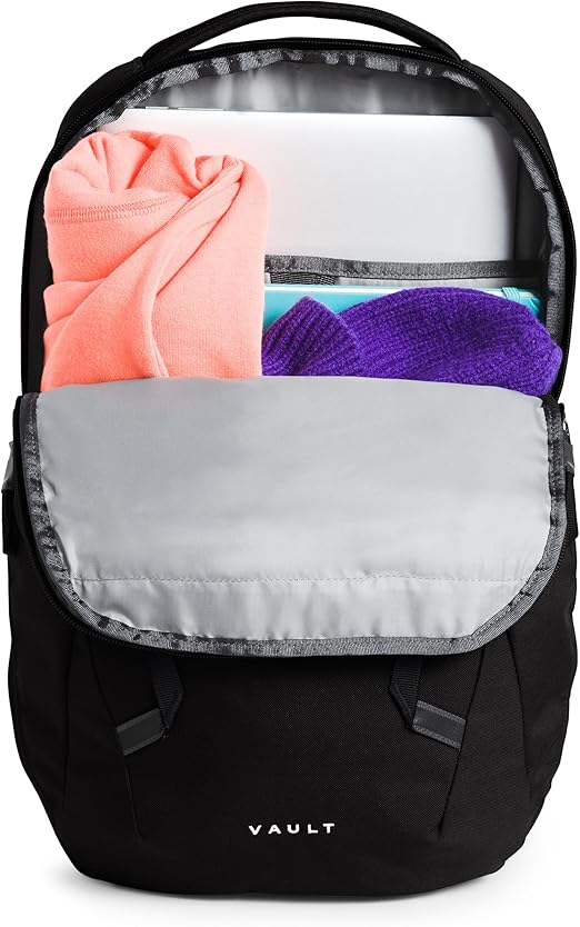 The North Face Women's Vault Backpack - Lightweight Durable Hiking Daypack for Travel, School & Outdoor Adventures | Water-Resistant Laptop Backpack with Multiple Pockets
