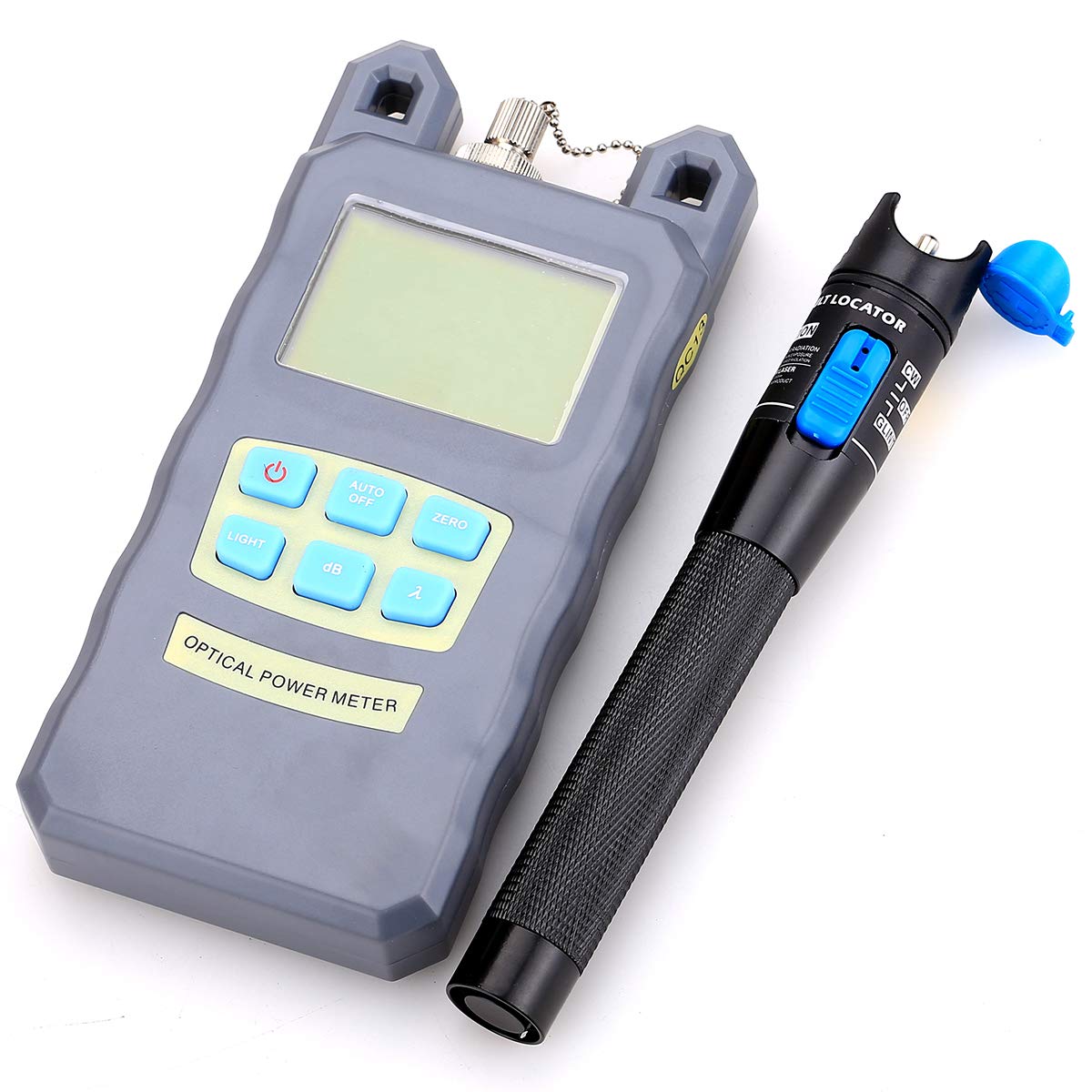 1KM Fiber Optical Power Meter & Visual Fault Locator - Professional Fiber Optic Cable Tester Tool for CATV, Telecommunications & Network Engineering Maintenance - Perfect for Field Technicians & DIY Home Installations