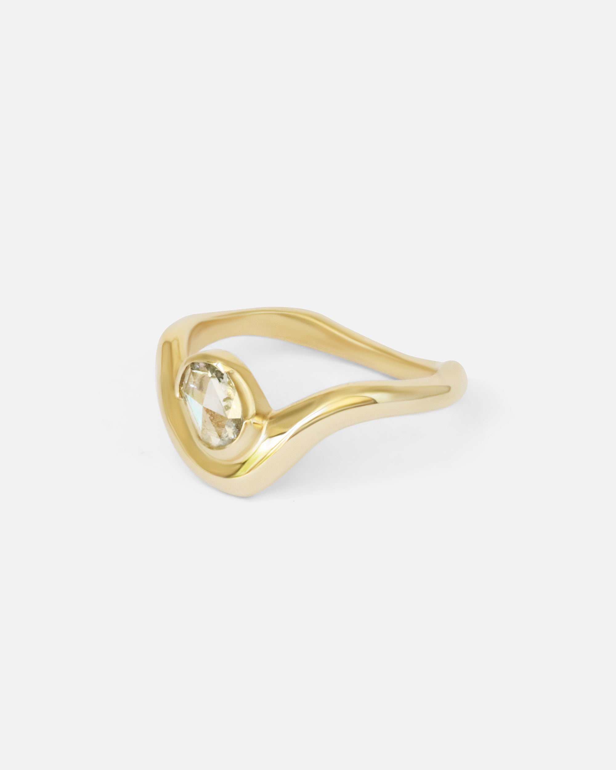 Rose Cut Root Ring – Vintage Inspired Silver Jewelry for Women, Perfect for Weddings, Anniversaries & Special Occasions