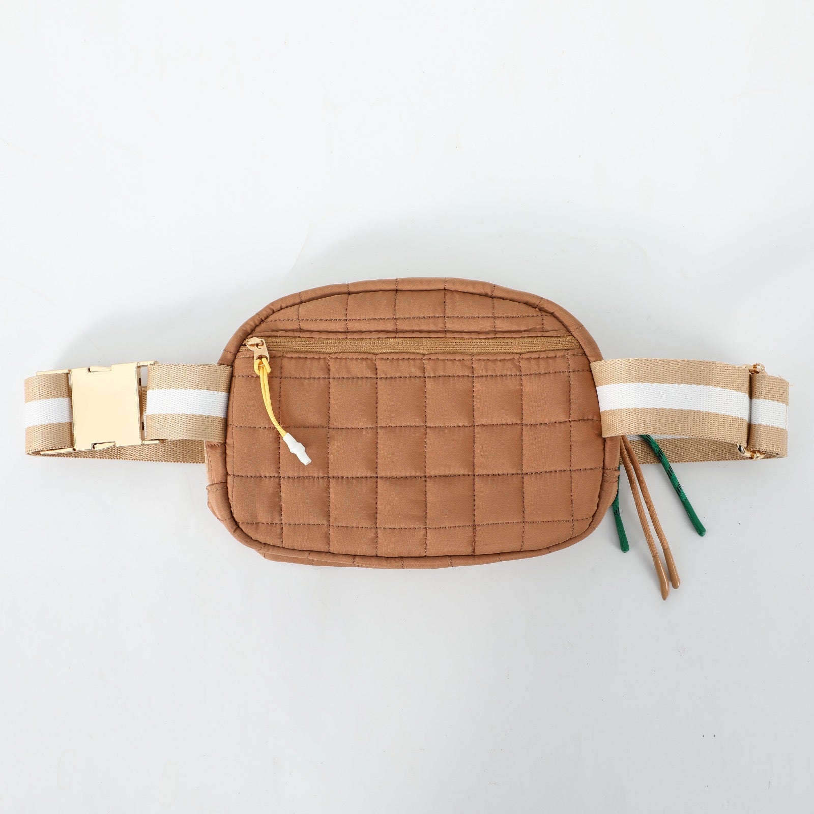 Quilted Belt Bag for Women - Stylish Crossbody Fanny Pack with Adjustable Strap - Perfect for Travel, Running, Hiking & Everyday Use