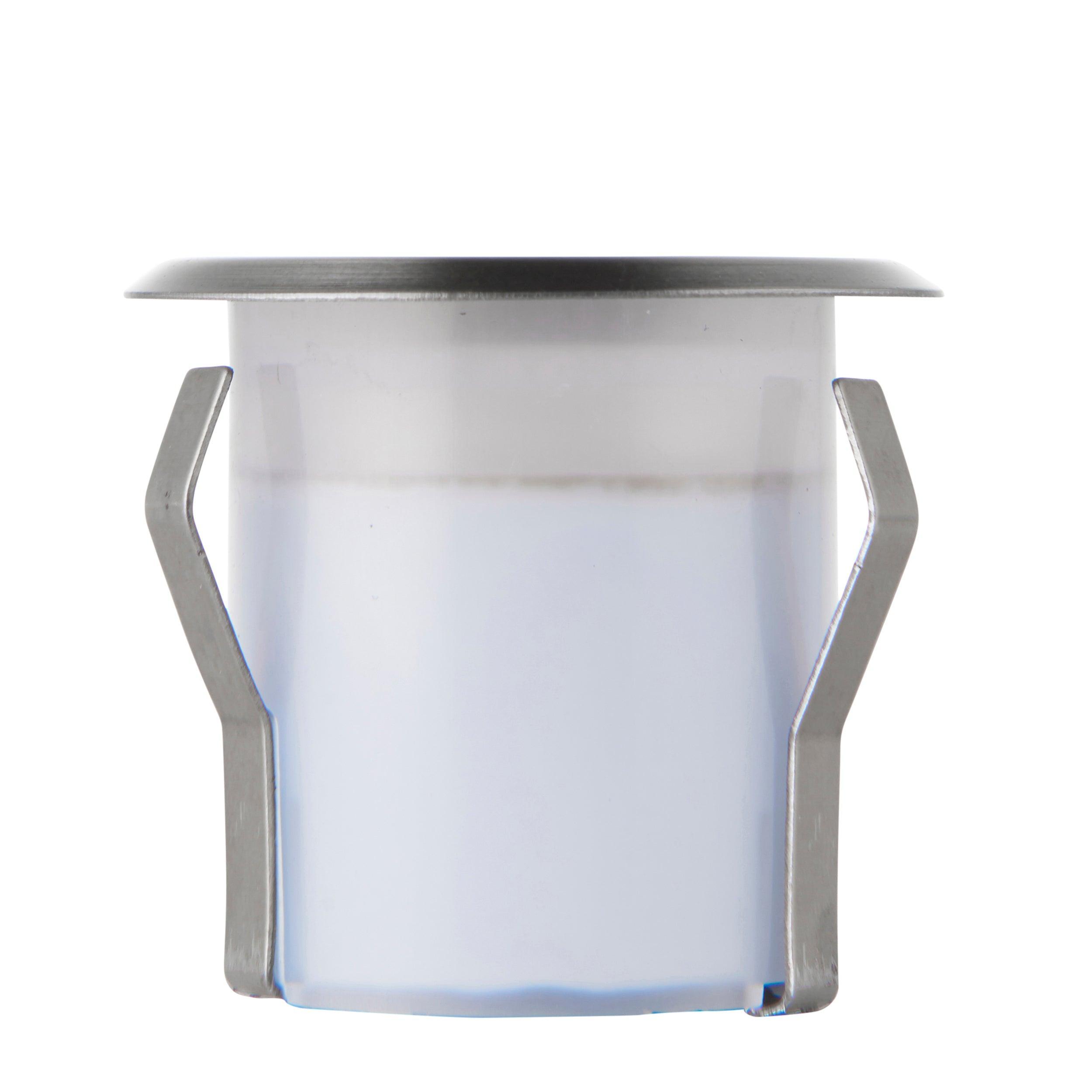 Waterproof Cove Blue LED Deck Light 0.8W IP67 Outdoor Landscape Lighting for Pool, Patio, Garden, and Pathway Illumination