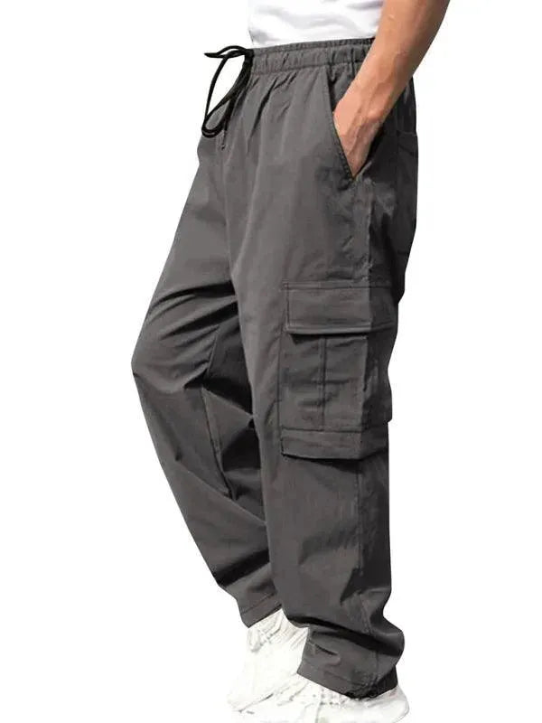Stylish Loose Straight Casual Trousers for Women - Comfortable Everyday Pants for Work, Travel & Lounge Wear