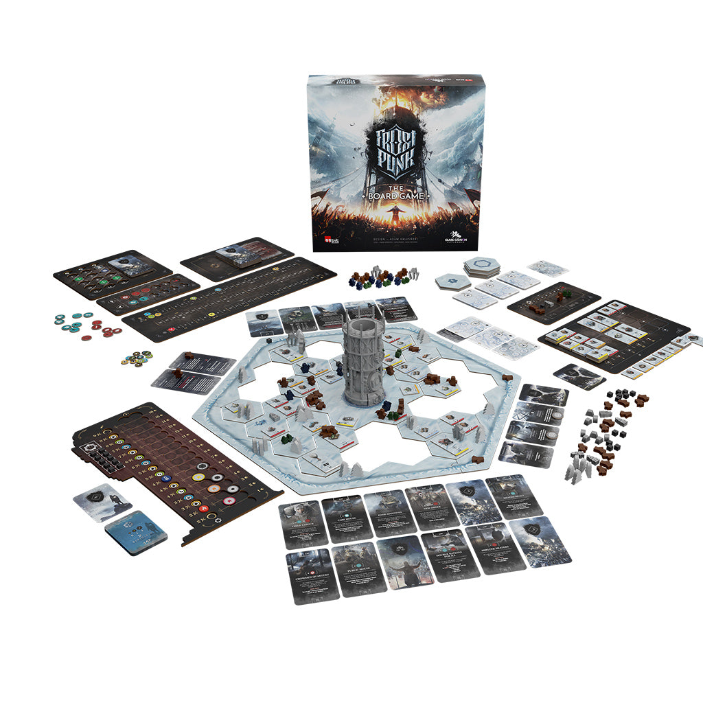 Frostpunk: The Board Game - Survival Strategy Game for Adults & Teens - Perfect for Game Nights & Cold Weather Fun