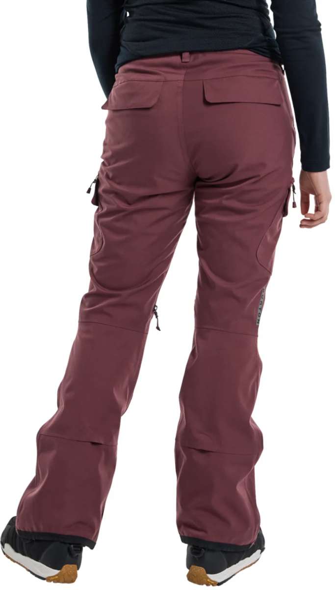 Burton Women's Gloria 2 Layer Stretch Snowboard Pants 2024 - Waterproof & Breathable Ski Pants for Winter Sports & Outdoor Activities