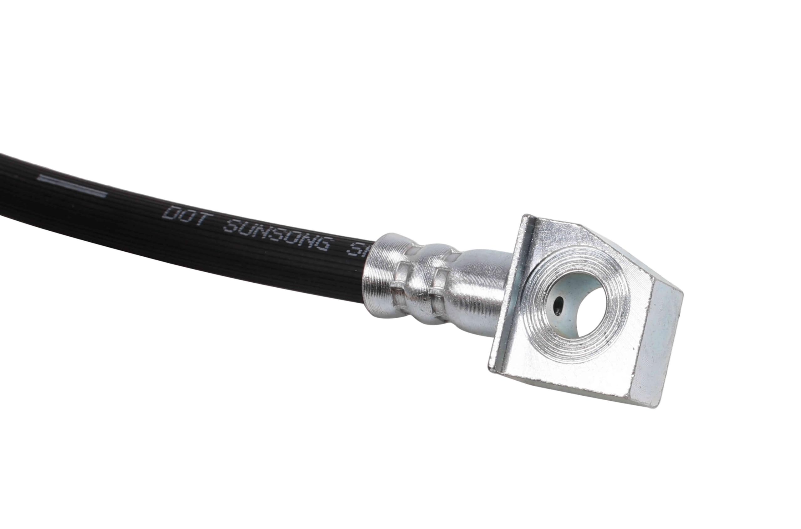 Sunsong 2204352 Brake Hydraulic Hose - High Performance Replacement for Smooth Braking | Perfect for Trucks, SUVs, and Off-Road Vehicles