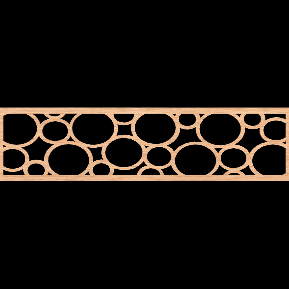 Hemingway Fretwork Moulding - Decorative Wood Trim for Home & Furniture - Perfect for DIY Projects, Wall Paneling, and Cabinet Accents