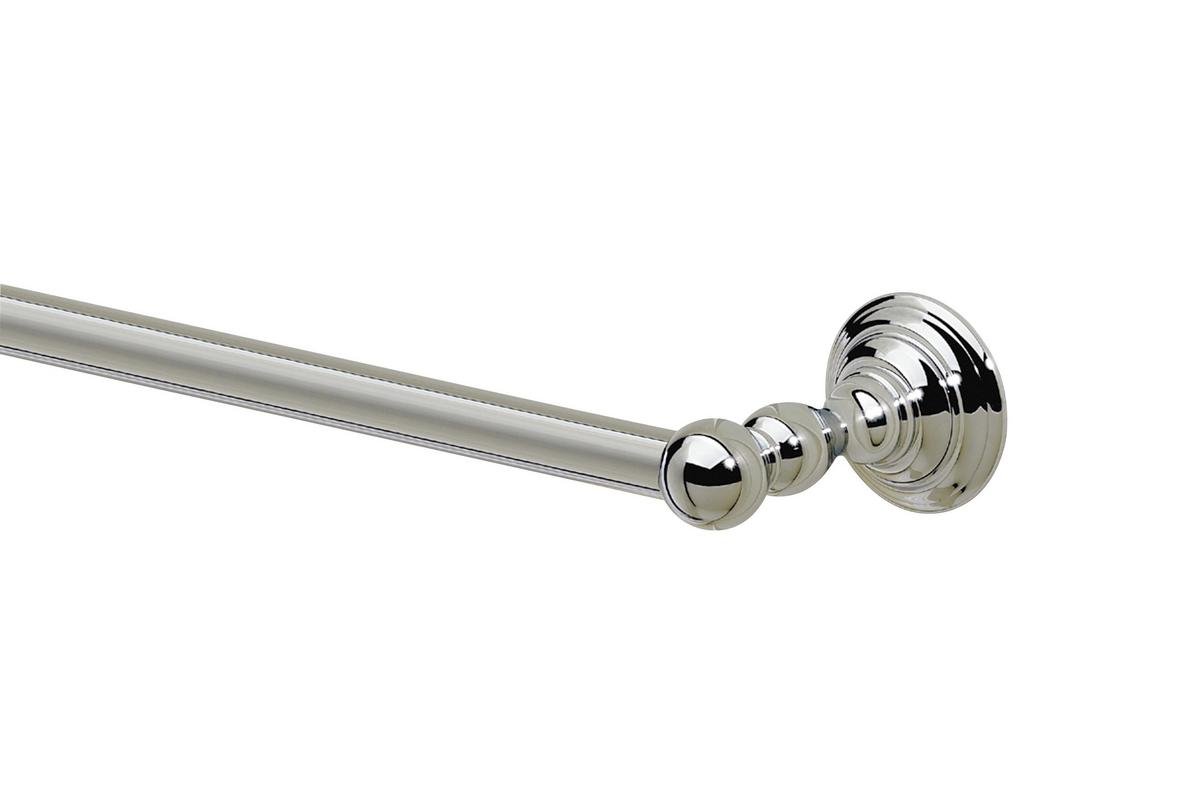 Valsan 66345NI Kingston 19.3-Inch Polished Nickel Towel Bar - Perfect for Bathroom, Kitchen & Spa Decor