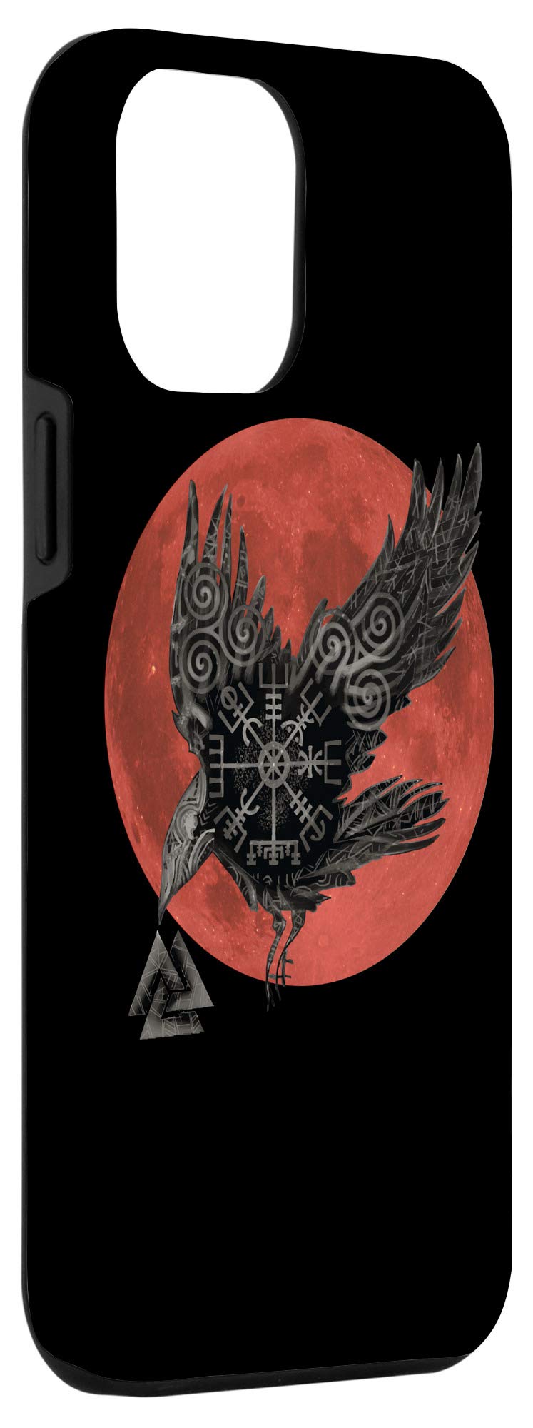 iPhone 12 Pro Max Case with Viking Runes & Pagan Symbols - Protective Phone Cover for Norse Mythology Fans | Perfect for Viking Enthusiasts & Medieval Reenactments