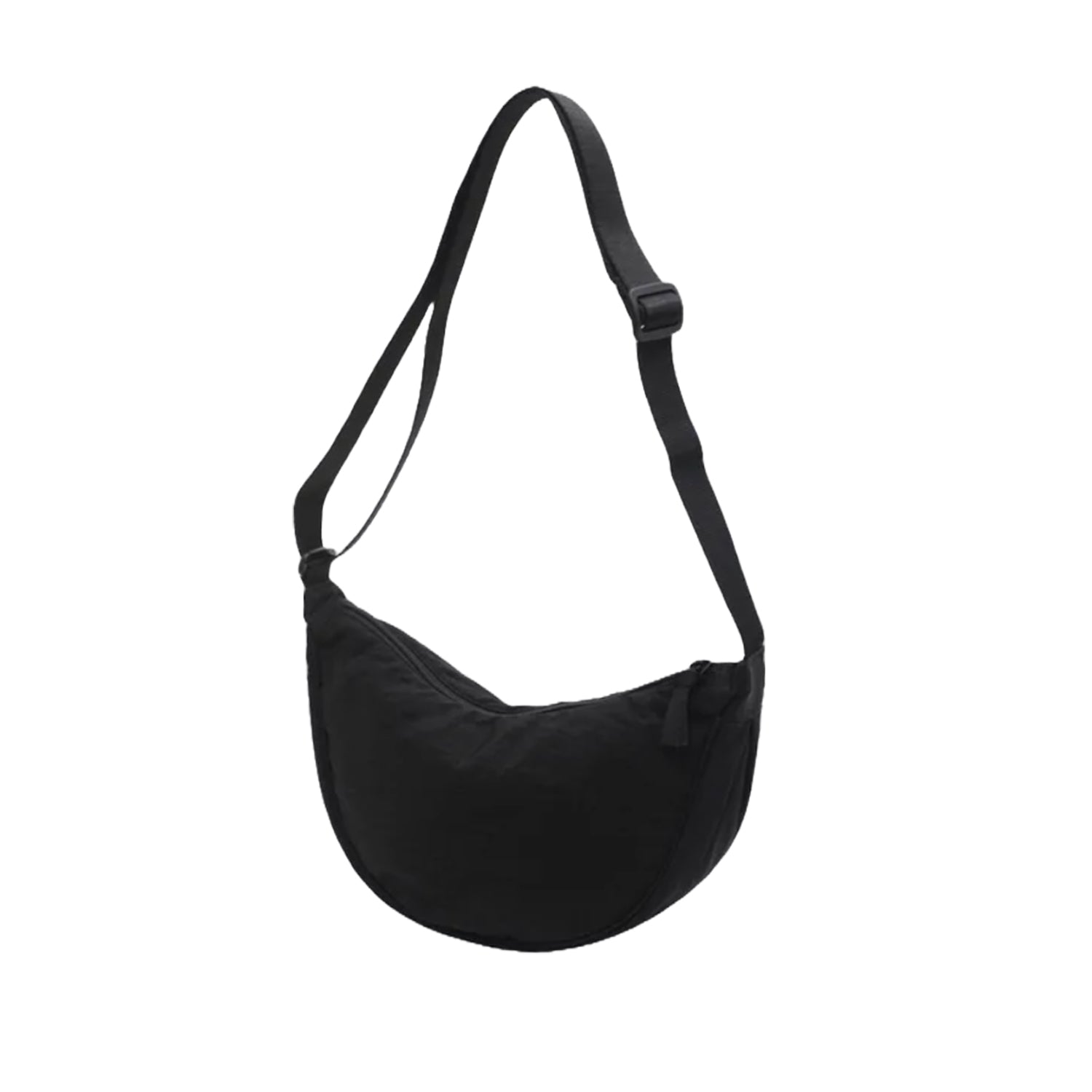 FLOOF Everyday Crossbody Bag for Women - Stylish & Lightweight Black Shoulder Purse - Perfect for Work, Travel & Shopping