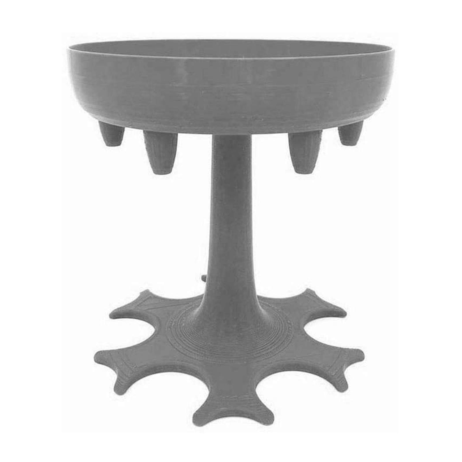 6-Way Shot Glass Dispenser & Hanging Holder Stand - Perfect for Cocktail Parties, Drinking Games & Liquor Storage | Great Gift for Bartenders & Party Lovers