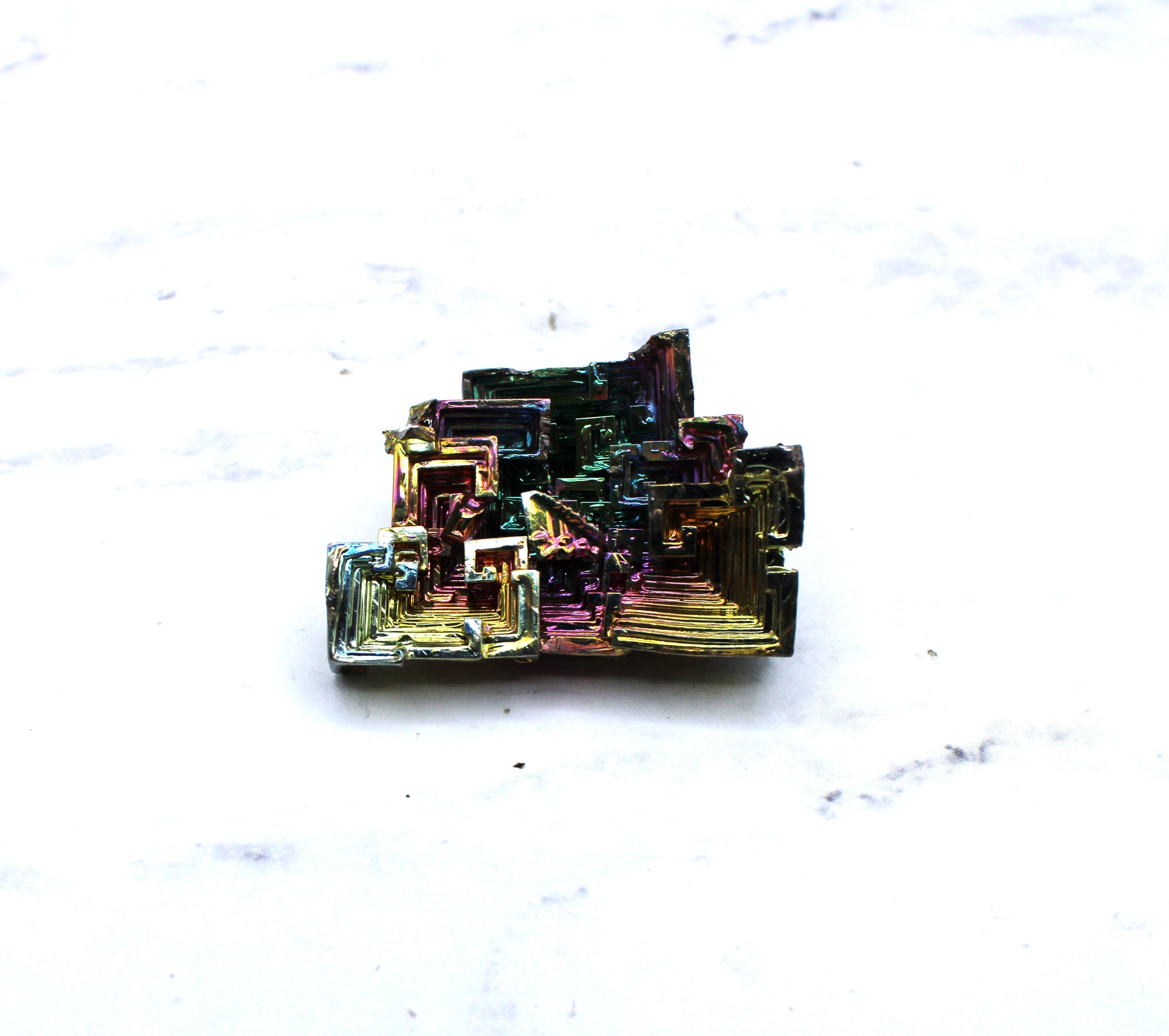 Bismuth Specimen - Natural Bismuth Crystal for Collectors & Science Enthusiasts | Perfect for Home Decor, Mineral Collections & STEM Education