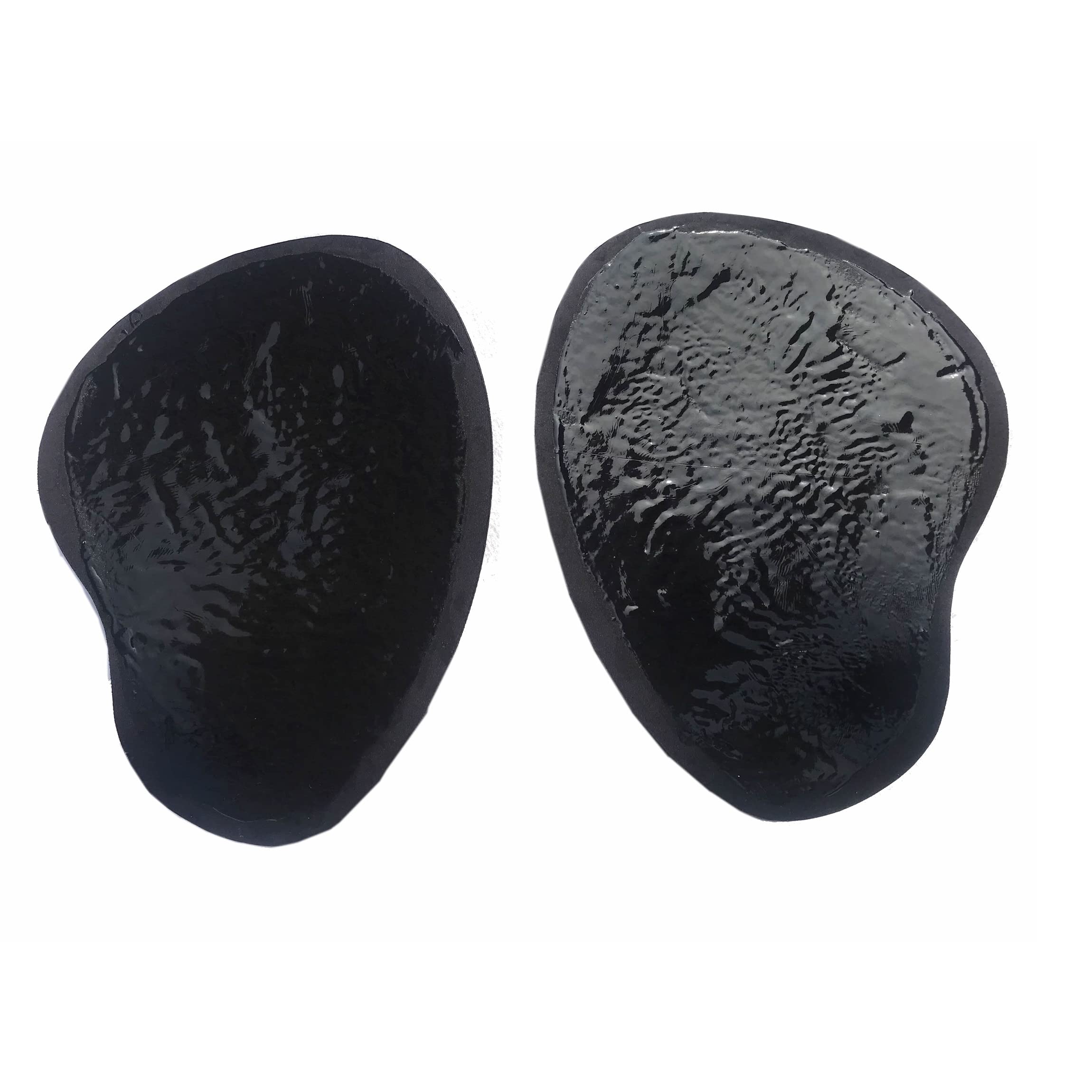 BIMEI 2PS Self-Adhesive Thigh & Hip Pads - XL Black Mini Sponge Lift Enhancer for Body Shaping, Comfort & Invisible Wear Under Clothes - Perfect for Dresses, Jeans & Special Occasions