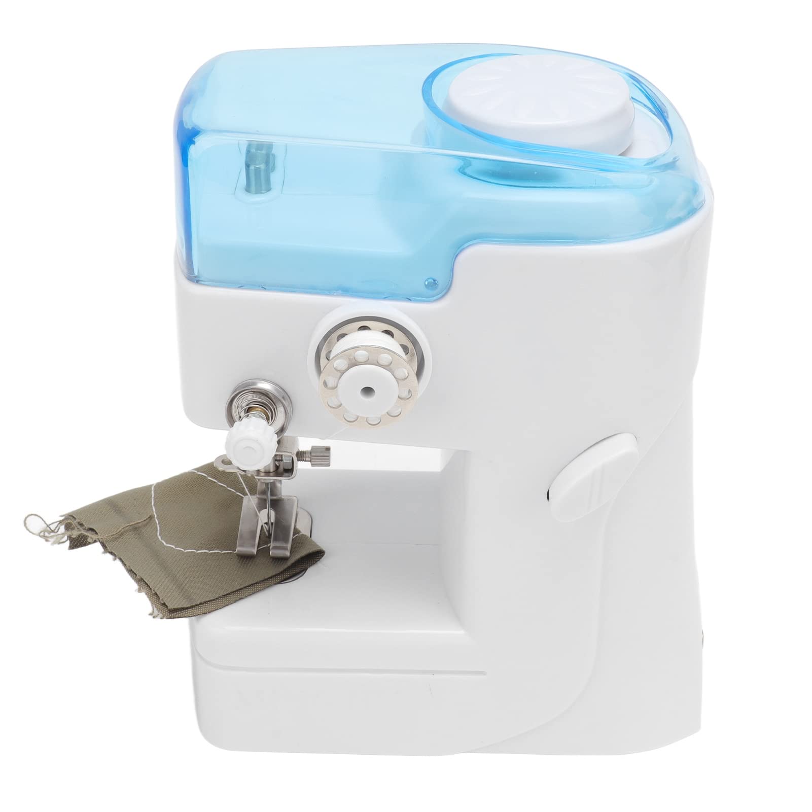CHICIRIS Mini Sewing Machine for Kids - Portable Electric Stitching Machine Kit with 12 Built-in Stitches, Perfect for Beginners & Children's DIY Crafts - Great for Home, School & Travel (5.1 x 3.1 x 6.2 Inches)