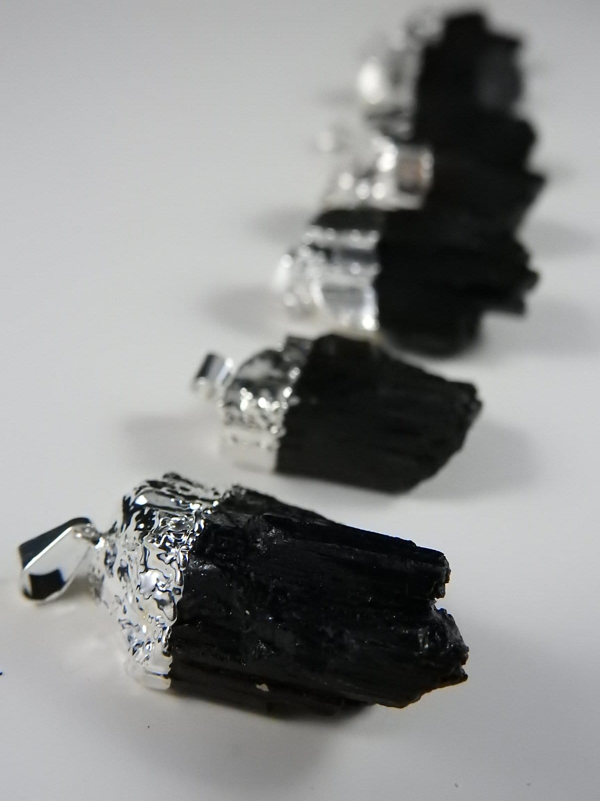 Black Tourmaline Natural Pendant Necklace - Genuine Healing Crystal Jewelry for Protection & Energy Cleansing | Perfect for Meditation, Yoga & Spiritual Wellness