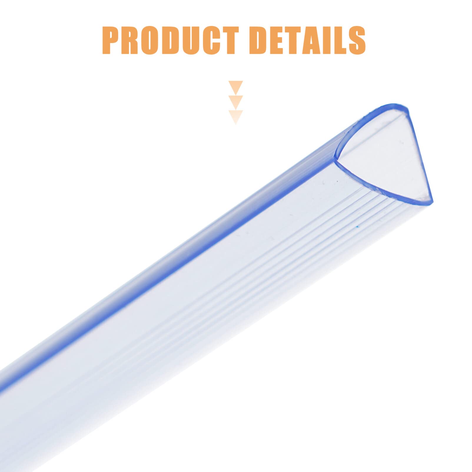 Cabilock 10pcs A4 Plastic Folder Binding Bars - Slide Grip Spine Bars for Report Covers, Office Supplies & Document Organization | Perfect for School, Office & Home Filing Needs