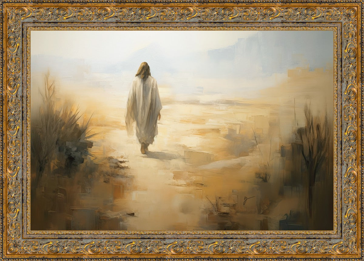 Embracing The Whispers of Solitude - Inspirational Wall Art for Home & Office Decor | Perfect for Meditation Rooms, Living Spaces & Gift Giving
