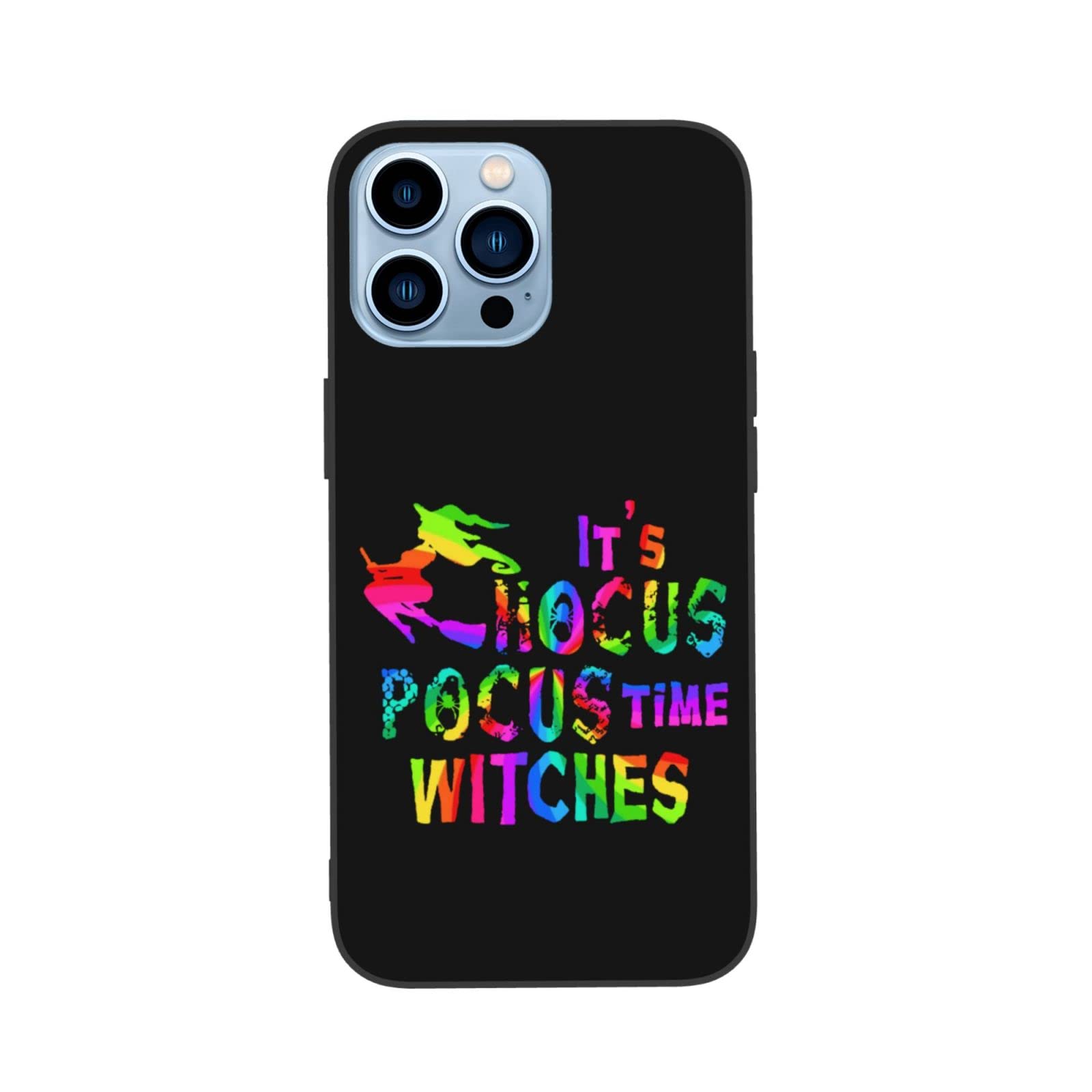 Hocus Pocus Witches iPhone 13 Case - Ultra Thin Shockproof Protective Cover for iPhone 13/13 Pro/13 Pro Max - Perfect for Halloween, Cosplay & Witch-Themed Parties