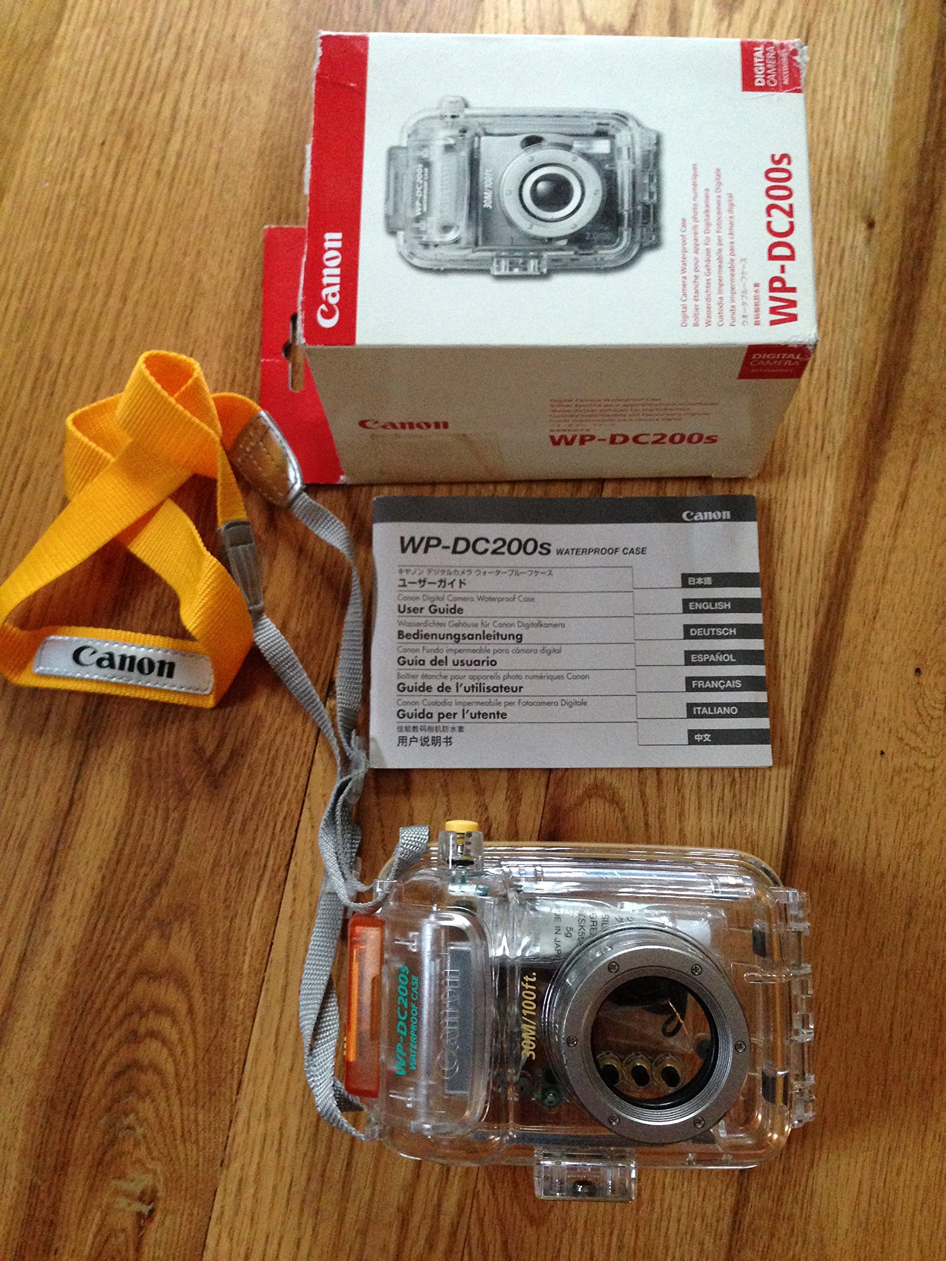 Canon WP-DC200s Waterproof Case for A40 Digital Camera - Underwater Photography, Beach & Pool Protection, Travel Accessory