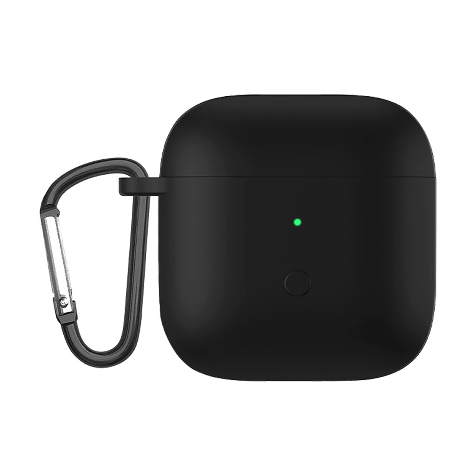Bluetooth Earbuds Cover Case - Anti-Drop Reusable Solid Color Earbud Protector (Black) | Perfect for Gym, Running, Travel & Daily Commute