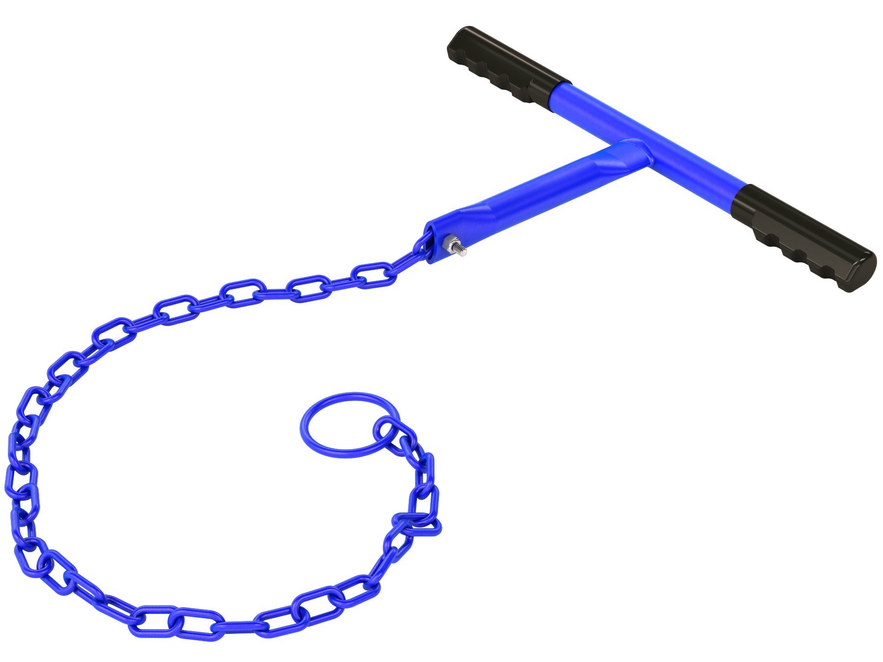 Bon Tool 22-117 Black Adjustable T-Handle Chain Pump Line Drag - Concrete Placement & Air Compressor Accessory for Professional Construction & DIY Projects