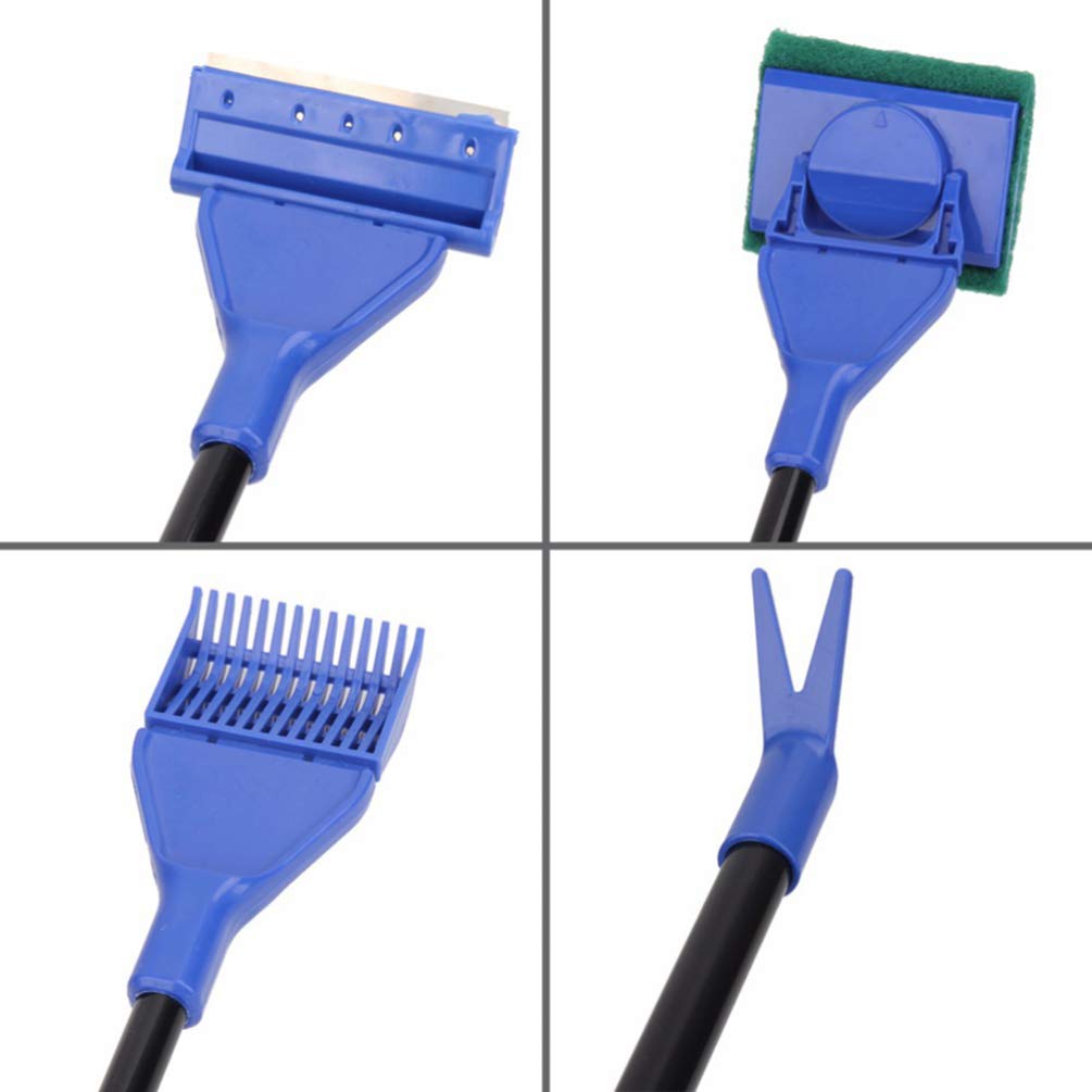 POPETPOP Aquarium Cleaning Kit - Fish Tank Cleaner Tools for Easy Maintenance