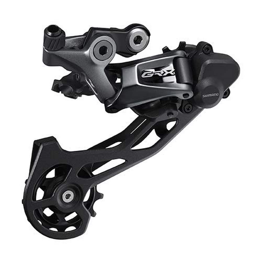 Shimano RX810 GRX 11-Speed Rear Derailleur - Shadow RD+ Technology, 34T Double Capacity - Perfect for Road & Gravel Biking, Touring & Adventure Cycling