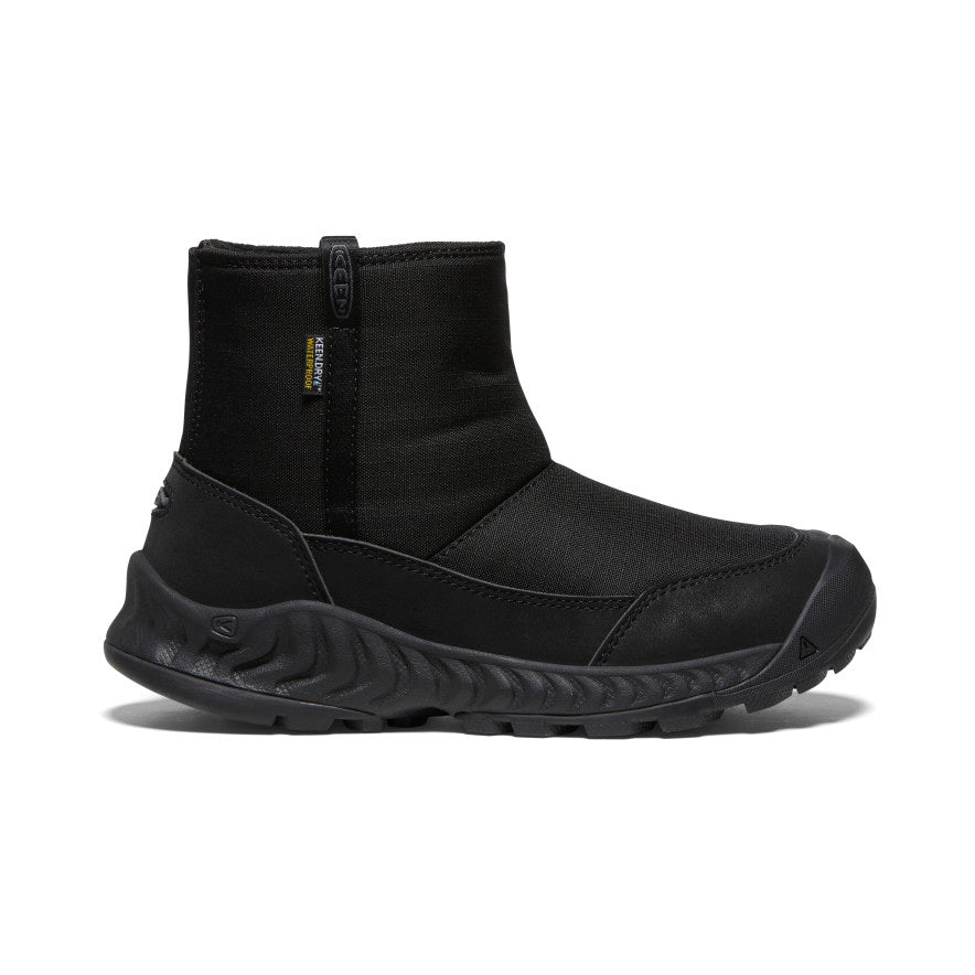 Women's Waterproof Hooded Pullover Jacket - NXIS Black/Black | Outdoor Hiking, Running & Casual Wear