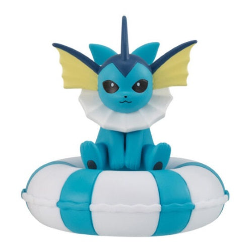 Bandai Pokemon Puka Puka Floating Ring Vol. 04 - 2 Inch Mini Collectible Figure for Bath Toys, Pool Floats & Kids Water Play