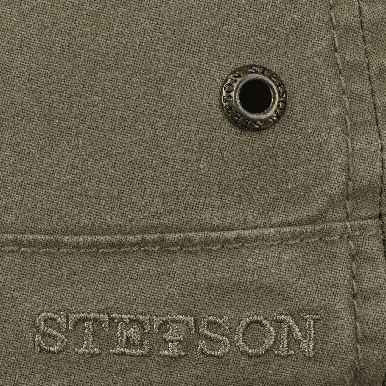 Stetson Delave Cotton Hat for Men & Women - Breathable Summer Sun Hat for Outdoor, Beach, and Travel - Stylish Unisex Wide Brim Hat for UV Protection