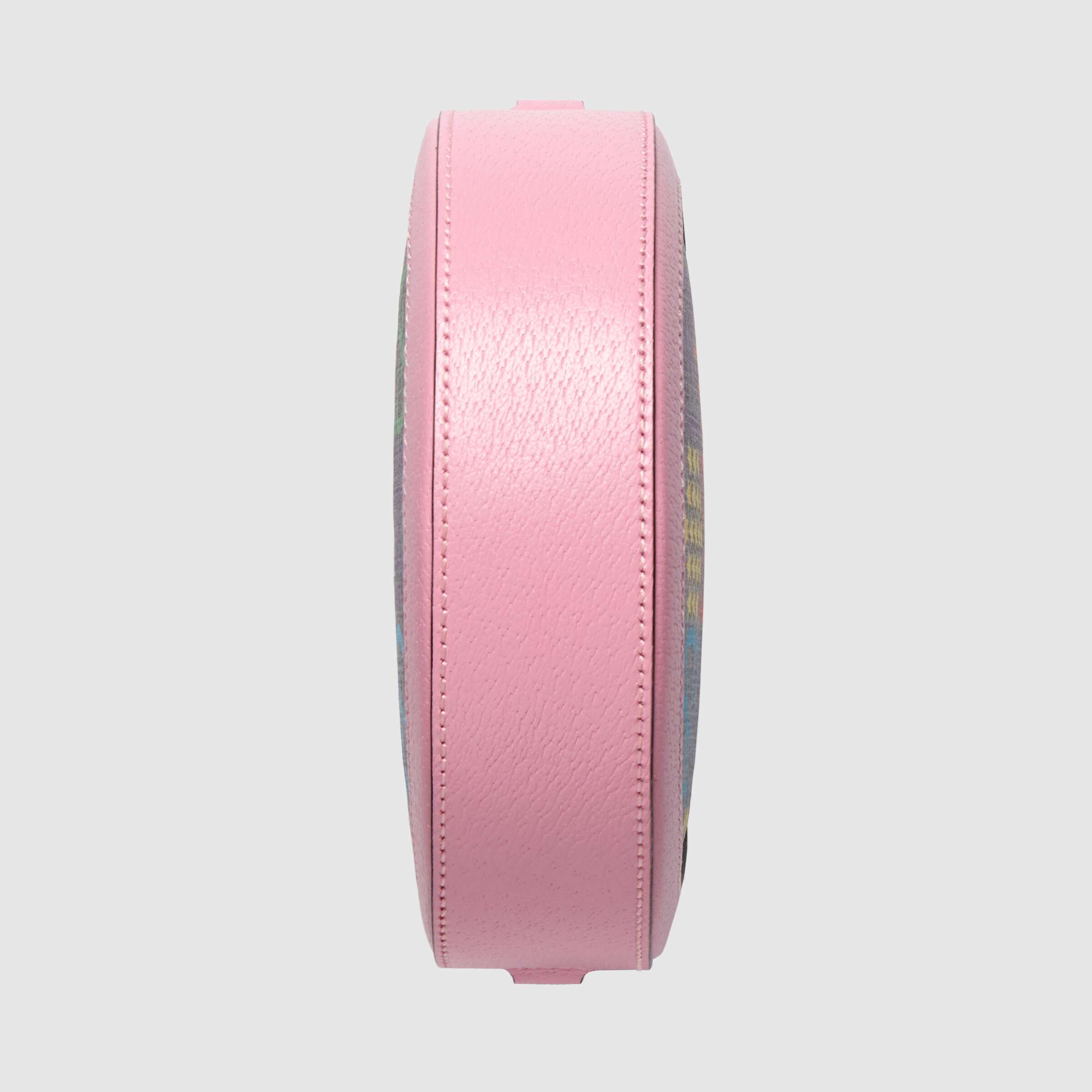 Gucci GG Psychedelic Round Shoulder Bag in Pink - Luxury Designer Handbag for Women | Perfect for Parties, Dates & Everyday Use