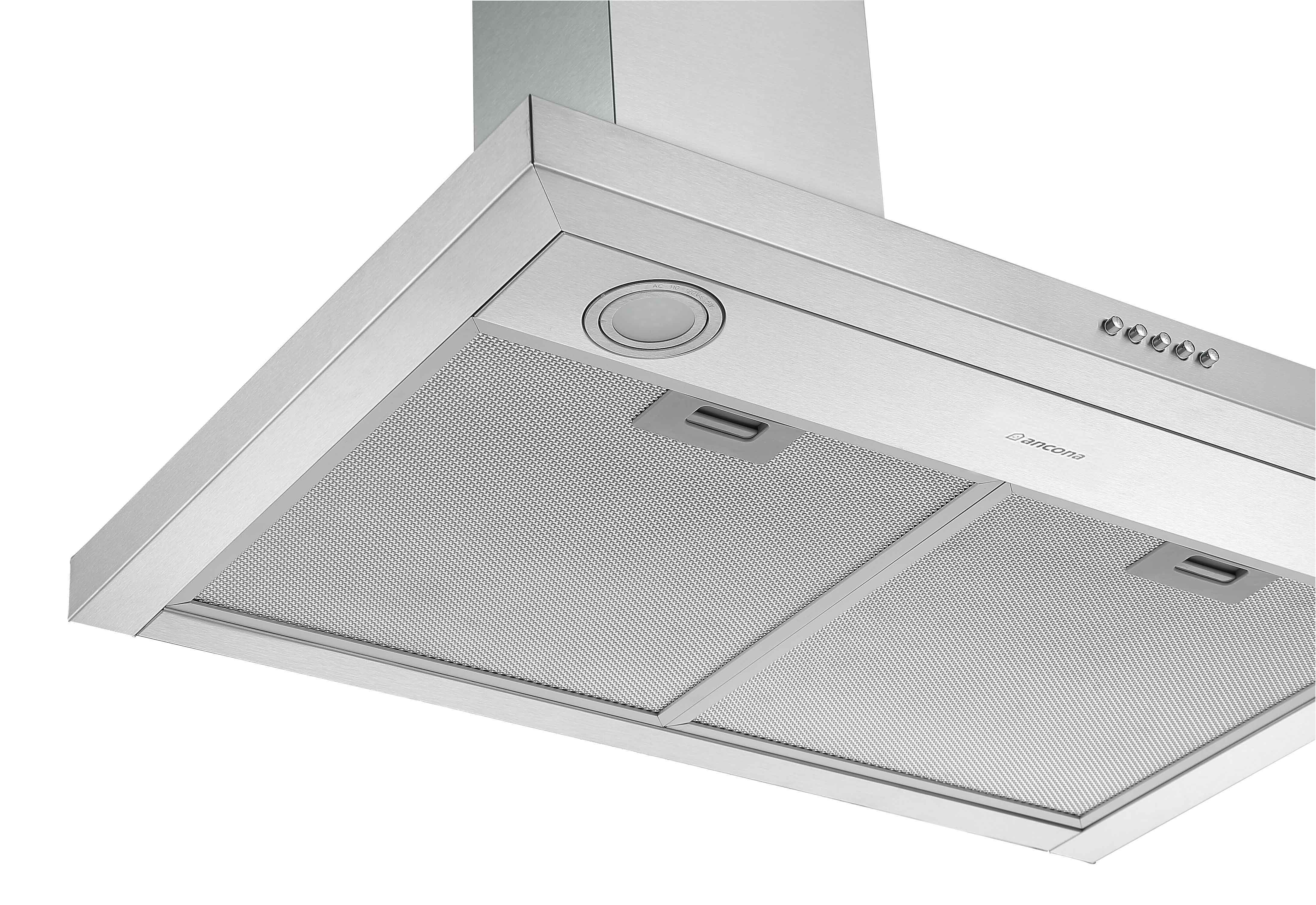 30 Inch Stainless Steel Convertible Wall Mount Pyramid Range Hood - Powerful Kitchen Ventilation for Cooking, Grilling & Baking