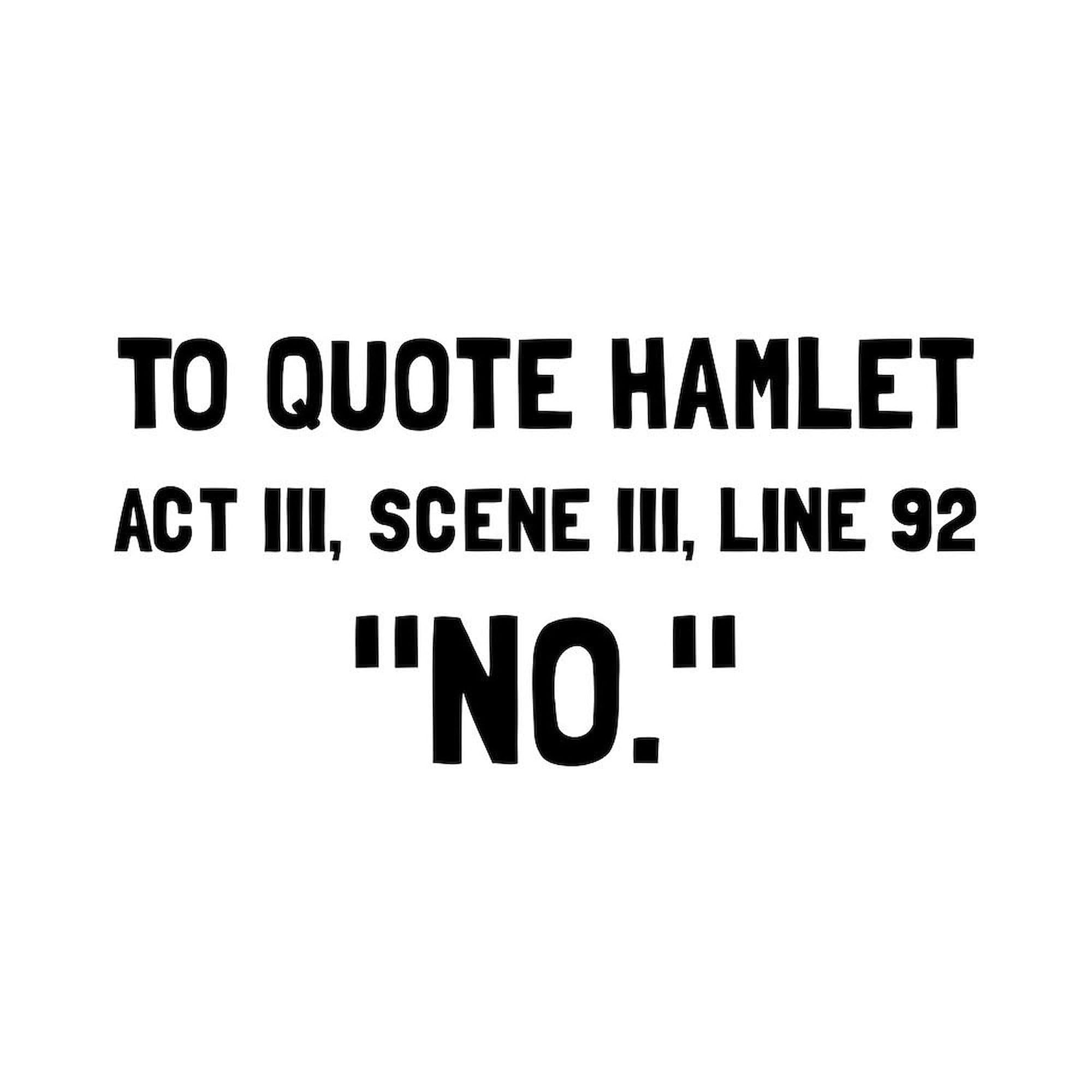 Hamlet Quote Ceramic Coffee Mug 15 oz (444 ml) - Shakespeare Inspired Gift for Writers & Book Lovers - Perfect for Tea, Coffee & Office Use
