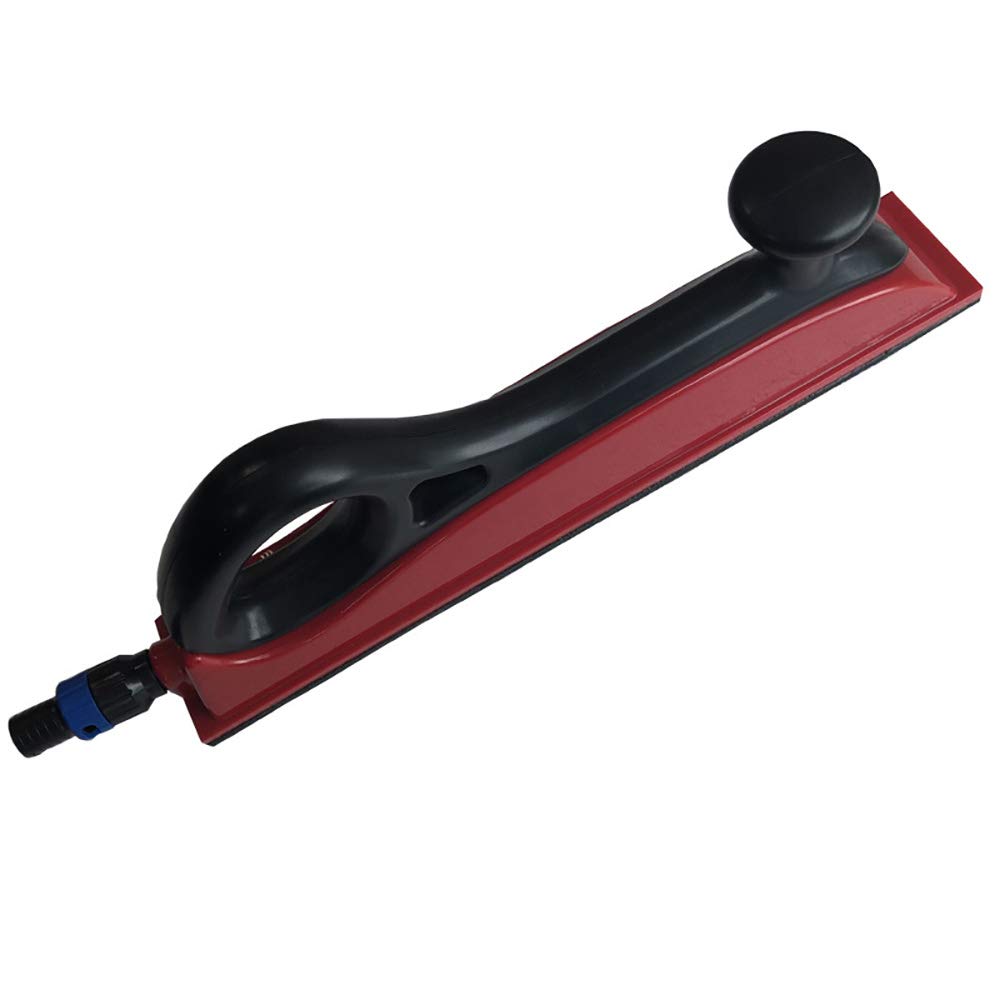 Dust-Free Dry Grinding & Vacuum Cleaning Hand/Push Plate - Metal Polishing Tool for Sheet Metal Spray Painting | Perfect for Auto Body Repair, Metalworking & DIY Projects