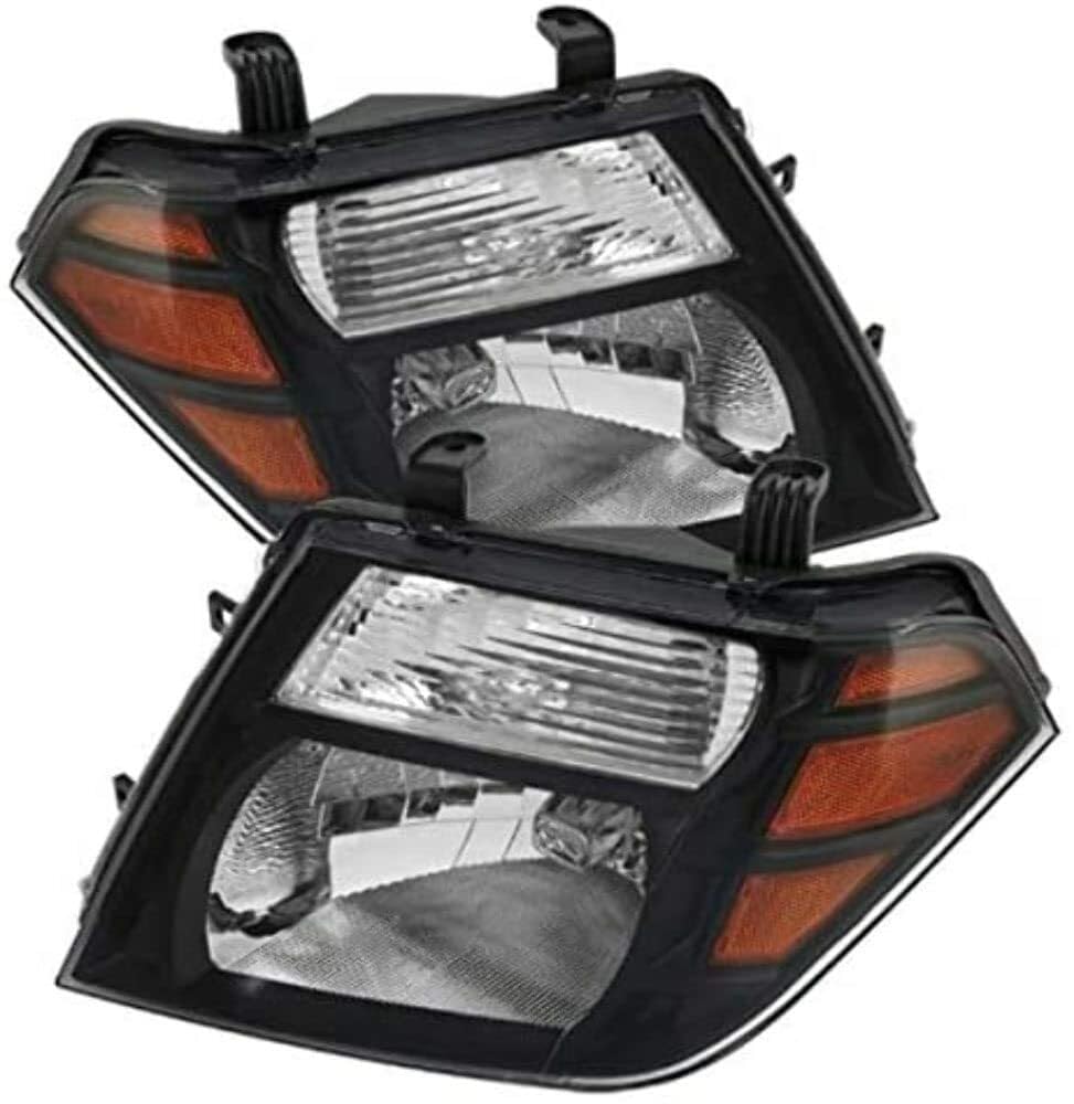 xTune Auto 5072887 Crystal Headlights - Black/Clear LED Headlight Assembly for Cars, Trucks & SUVs - High Brightness & Weatherproof Design for Night Driving & Off-Road Adventures