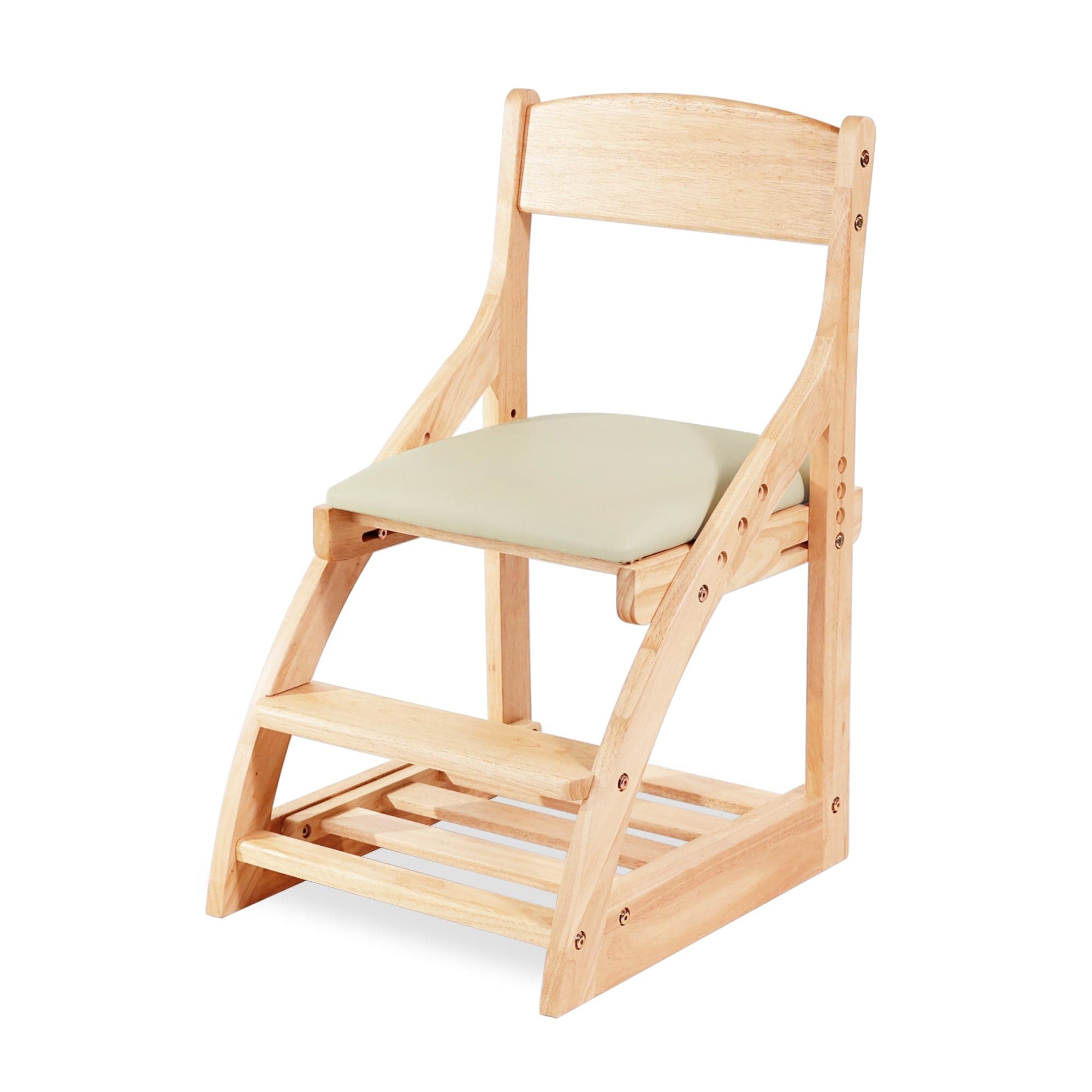NOVA Adjustable Montessori Kids Dining Chair - Ergonomic Height Adjustable Wooden Chair for Toddlers & Children - Perfect for Home, School & Playroom