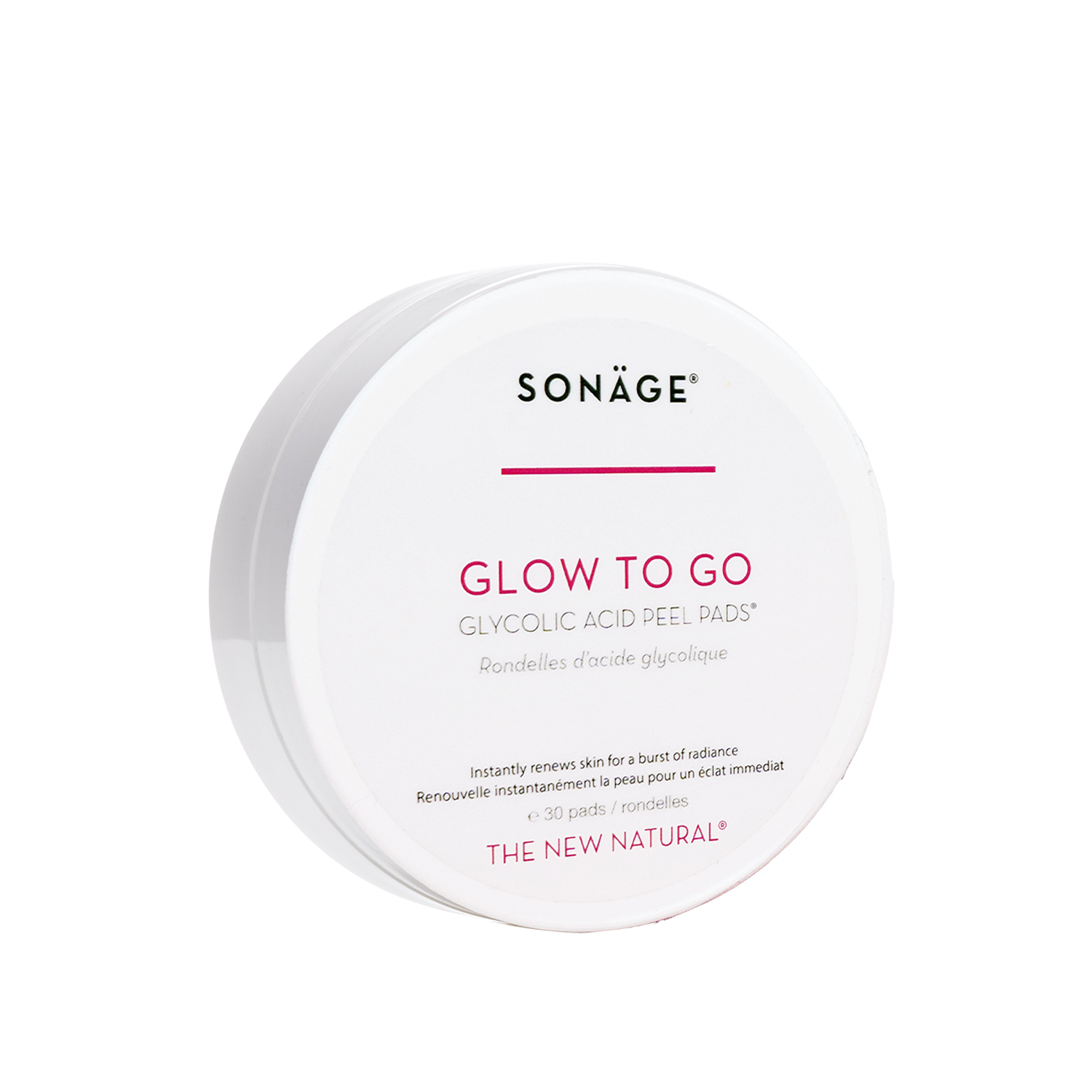 Glycolic Acid Peel Pads for Face - Exfoliating & Brightening Skincare Treatment (30 Count) - Perfect for Travel, Daily Use & Acne-Prone Skin