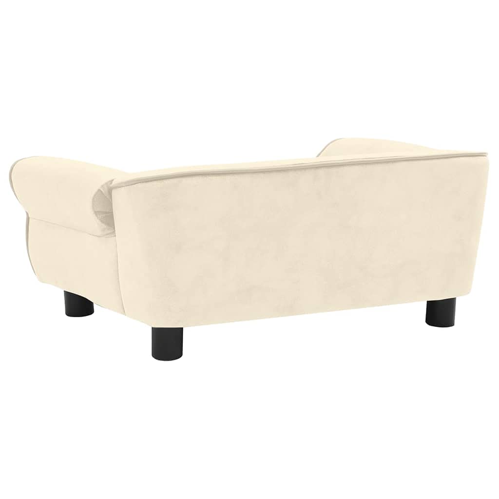 YAFF Washable Plush Dog Bed for Small Dogs & Cats - Soft Pet Sofa Bed with Removable Cushion Cover - 28.3