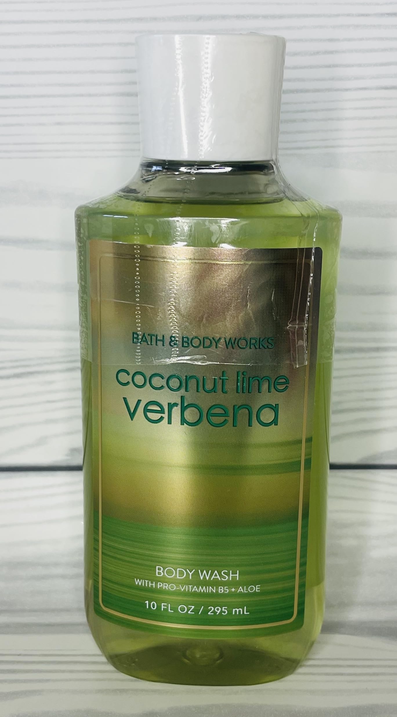 Bath & Body Works Coconut Lime Verbena Body Wash - 10 oz Refreshing Shower Gel for Women & Men - Perfect for Morning Showers, Spa Days & Tropical Getaways