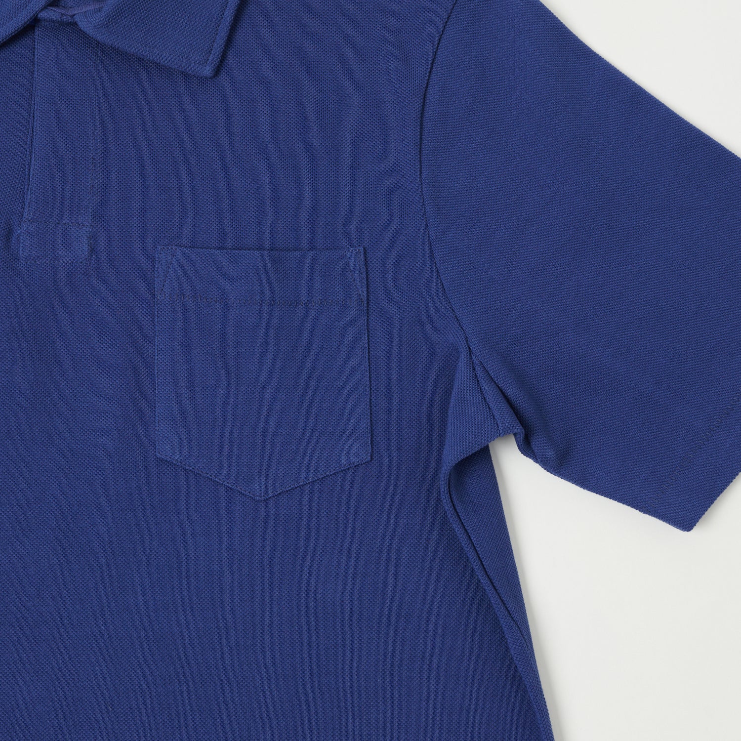Merz b. Schwanen 2-Pack Classic Pocket Polo Shirts for Men - Soft Cotton Casual Shirt with Chest Pocket - Perfect for Office, Business Casual & Weekend Wear - Pacific Blue
